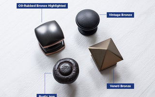 Top Bronze Hardware Finishes and Key Differences
