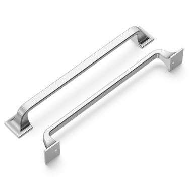 7-9/16 inch (192mm) Forge Cabinet Pull - Chrome