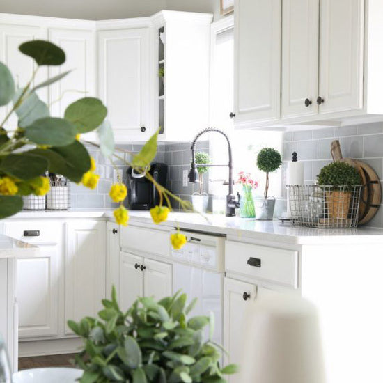 5 Collections that Bring White Cabinets to Life