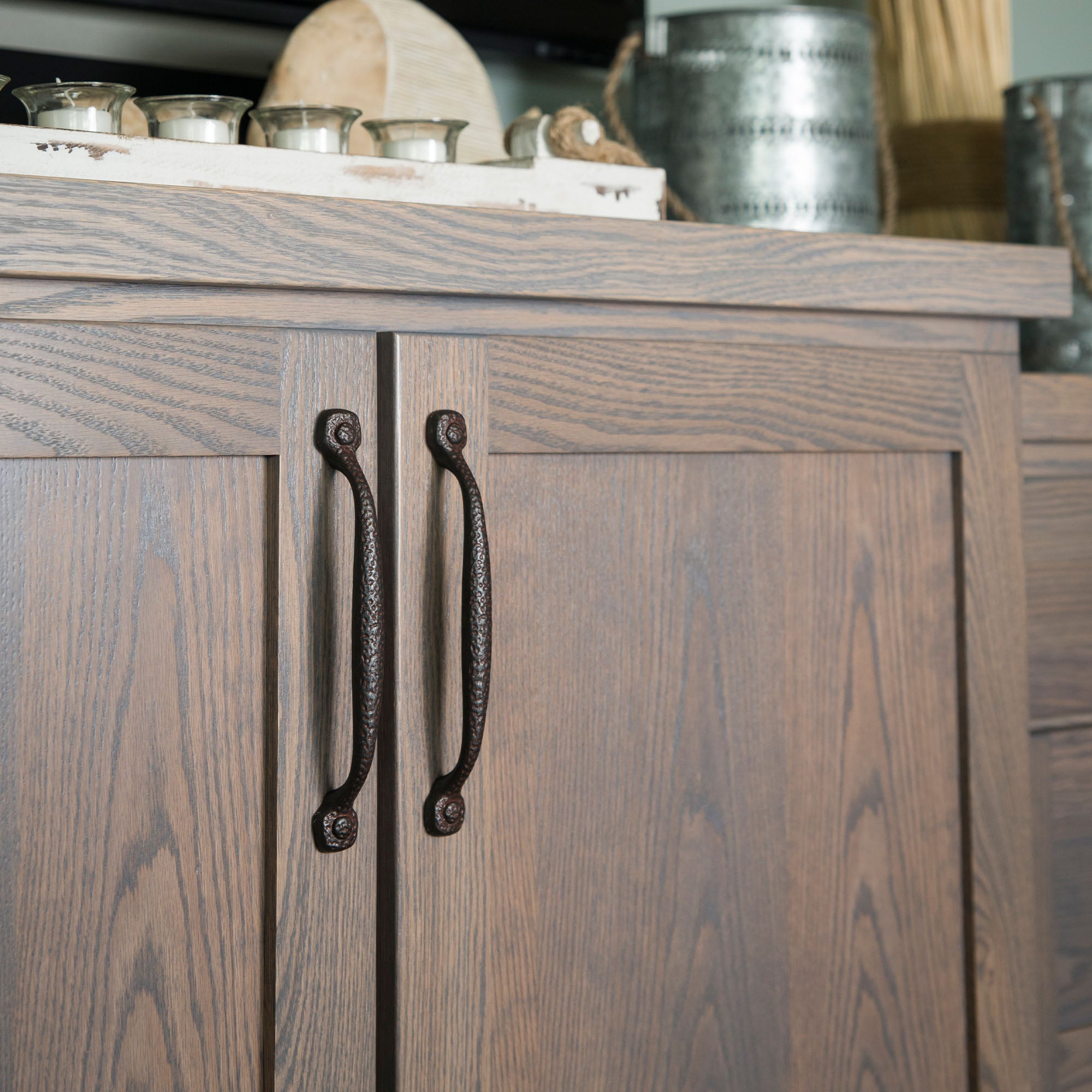 96mm Refined Rustic Cabinet Pull