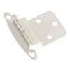 Semi-Concealed 3/8 In. Inset Hinge (2-Pack)