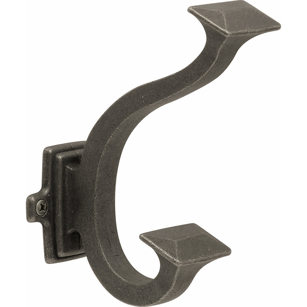 HICKORY Woodward 1-1/8 Center to Center Wall Hook - Champagne Bronze  H077888-CBZ