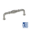 10-Pack: 3 inch (76mm) Williamsburg Cabinet Pull