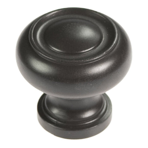 Clearance: 1-1/4 inch (32mm) Cottage Cabinet Knob-Oil Rubbed Bronze